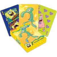 Spongebob Squarepants Vattumannen SpongeBob Bold and Brash Playing Cards -SpongeBob Themed Deck of Cards fr dina favoritkortsspel - Officiellt licensierad SpongeBob M