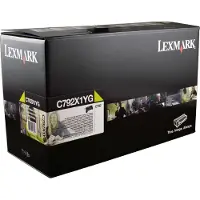Lexmark toner C792X1YG original gul 20000 sidor