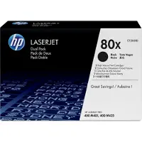 HP 80X Tonerkassett Svart