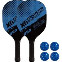 Softee Wooden Pickleballset
