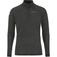 Craft Men's ADV SubZ Wool LS Tee 3 Black-Melange