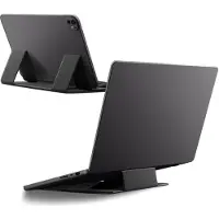 Spigen LD201-S8 Slim Fold laptopstativ utan klister - svart