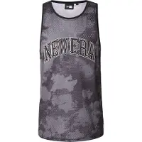 New Era T-shirt grå / svart / vit