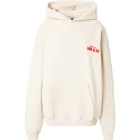 Karo Kauer Sweatshirt 'Love Club' kräm / röd