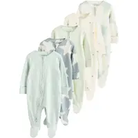 Next Pyjamas chamois / opal / ljusblå / ljusgrön / off-white