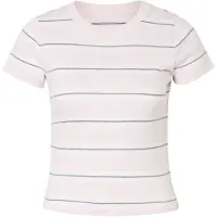 Hollister T-shirt safir / pastellrosa / vit