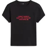 Vans T-shirt 'Soft Life' knallröd / svart