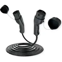 Roline 19.08.0023 Elbil laddkabel 3.00 m Flamskyddsmedel