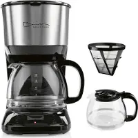 MAXXMEE Barista Kaffebryggare Svart, Silver Kapacitet Koppar=10 Glaskanna