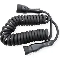 Roline Typ 2 spiralladdningskabel 22kW - 7,5 meter