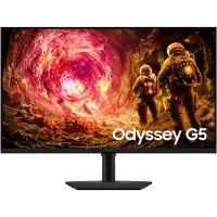 Samsung Odyssey G5 S32FG506EU - G50F Series - LED-skärm - spel - 32" - 2560 x 1440 QHD @ 180 Hz - Fast IPS - 300 cd/m² - 1000:1 - HDR10 - 1 ms - HD...