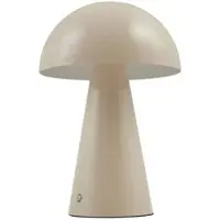 LINDBY LED bordslampa Nevijo , dimbar, Creme / bärnsten, Vardagsrum / matsal, Metall, Modern, LED-bordslampa