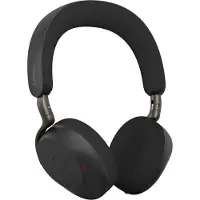 Jabra Evolve3 75 MS - Headset - på örat - Bluetooth - trådlös - aktiv brusradering - USB-A via Bluetooth-adapter - svart - Certifierad för Microsoft-teams, Certifierad för Microsoft Teams Open Office