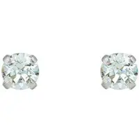 Caroline Svedbom Mini Stud örhängen light azore rhodium