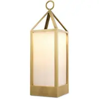 Eichholtz Riserva golvlampa antik mässing