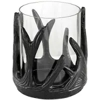 Artwood Antler ljuslykta svart