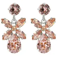 Caroline Svedbom Mini Dione örhängen vintage rose rhodium