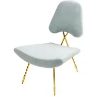 Jonathan Adler Maxime loungestol ljusblå