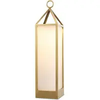 Eichholtz Riserva golvlampa antik mässing