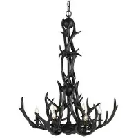 Artwood Antler takkrona svart