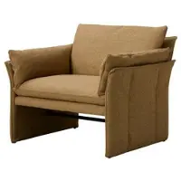 Artwood Harlem fåtölj pacific weave caramel