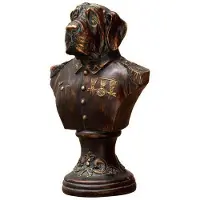 Newport Dogporal skulptur brun