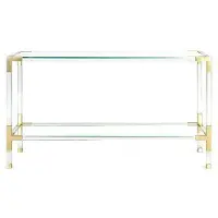 Jonathan Adler Jacques konsolbord mässing
