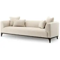 Eichholtz Brannan soffa bouclé chalk white