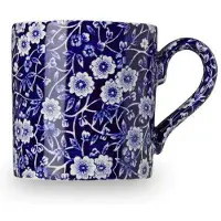 Burleigh Blue Calico mugg blå/vit