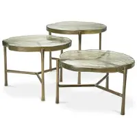 Eichholtz Baldovini soffbord glas 3-set