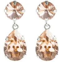 Caroline Svedbom Classic Drop örhängen vintage rose rhodium