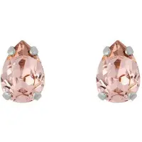 Caroline Svedbom Petite Drop Stud örhängen vintage rose rhodium