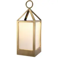 Eichholtz Riserva golvlampa antik mässing