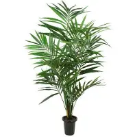 Newport Kentia palm konstväxt grön