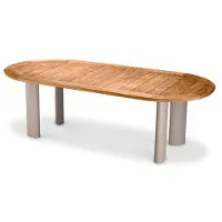 Eichholtz Mogador matbord natural teak