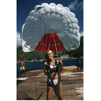 Slim Aarons Paraglider