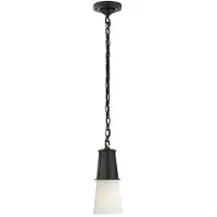Visual Comfort Robinson takpendel brons/vit S