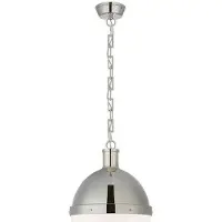 Visual Comfort Large Hicks takpendel nickel
