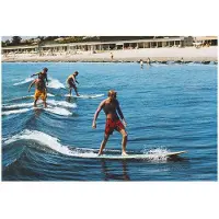 Slim Aarons Surfing Brothers
