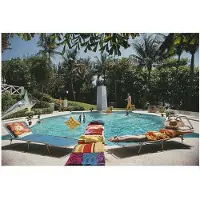 Slim Aarons Pool At Four Winds