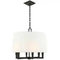 Visual Comfort Square Tube taklampa brons