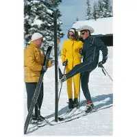 Slim Aarons Vail Skiers