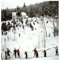 Slim Aarons Vermont Winter