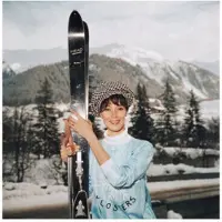 Slim Aarons Ski Siren
