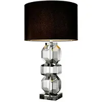 Eichholtz Mornington bordslampa smoke crystal