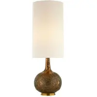 Visual Comfort Hunlen bordslampa Burnt Gold