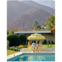 Slim Aarons Poolside Scenery