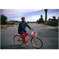 Slim Aarons Cycling Capote