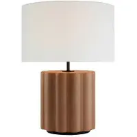 Visual Comfort Scioto bordslampa terracotta