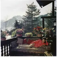 Slim Aarons Apres Ski
